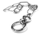 5160506302 - Łańcuszek chrom długie ogniwo 63cm/do 55kg widok1
