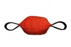 0448 - Gryzak z materiału ringowego 25cm X 14cm GAPPAY czerwony