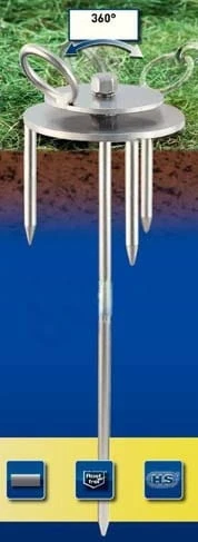 5599100055 - Uchwyt do wiązania psów