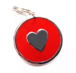 LKP 21 - Zawieszka do obroży "serce" 3cm