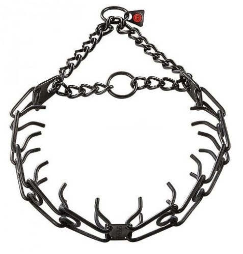 5004501057 - Kolczatka czarna stal nierdzewna 63cm TRENINGOWA