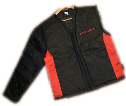 1701001 - kurta dla pozoranta czarno-czerwona Z Polytanu SK