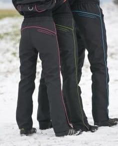 1509-B - Spodnie SUPRIMA niebieska lamówka