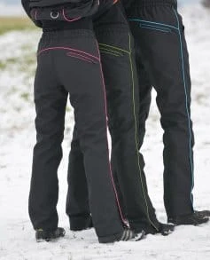 1509-B - Spodnie SUPRIMA niebieska lamówka