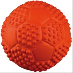 TX34845 - Piłka z naturalnej gumy 7cm pomarańczowa