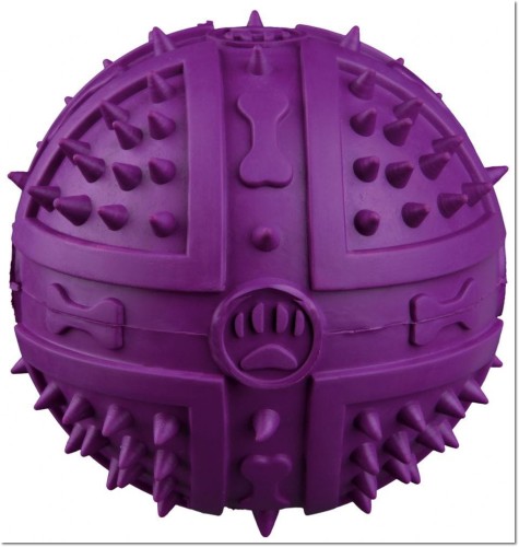 TX34842 - Piłka kauczukowa 9,5cm fioletowa