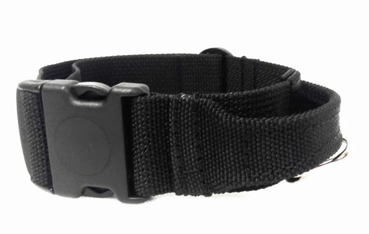 0856 - Obroża nylonowa z uchwytem widok2