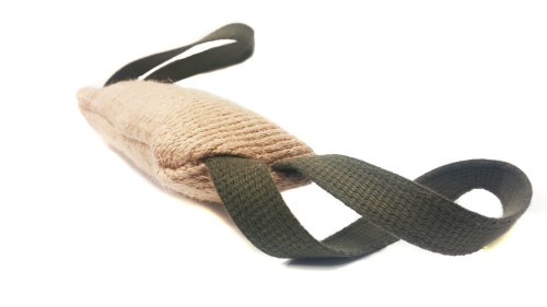 Sch708302 - Gryzak z juty miękki z 2 rączkami