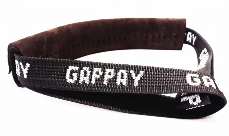 0491-A - Gryzak ze skóry zrolowany 2 uchwyty widok2