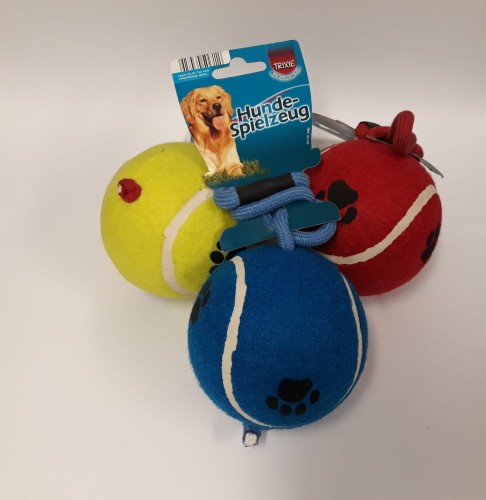 TX3482 - Piłka tenisowa 10cm na sznurku widok