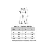 0319-F - Spodnie CHAMPION - SPORT tabela