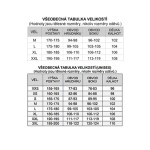 0312-B - Kurtka STAR TWO tabela