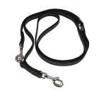 Sch629050 - Smycz przepinana ABS XXL gumowana CZARNA Sch