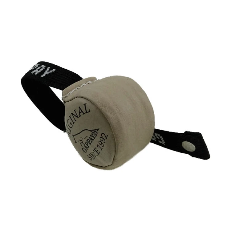 0721 - Piłka skórzana na taśmie mała widok