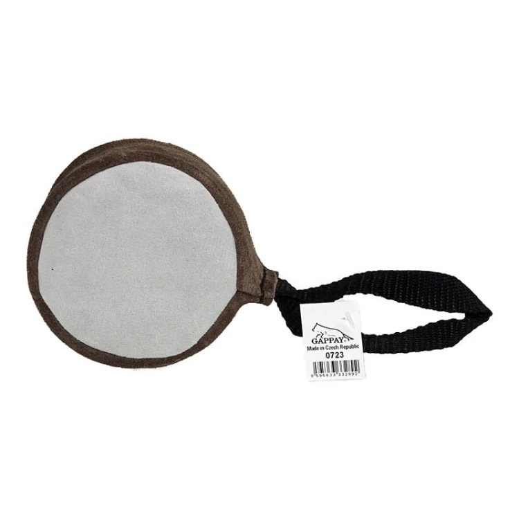 0723 - Piłka skórzana z uchwytem, duża widok2