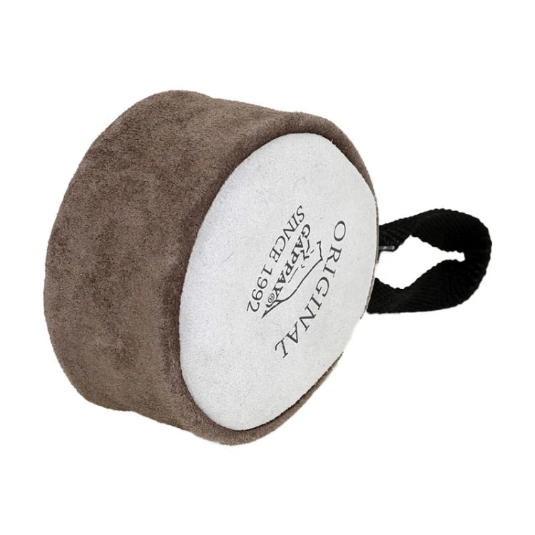 0723 - Piłka skórzana z uchwytem, duża widok3