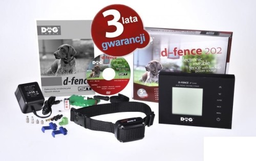 DTdf2002 - Niewidoczne ogrodzenie dla psa d-fence 2002 do 400m